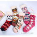 Chaussettes de glissade d&#39;hiver populaires femmes